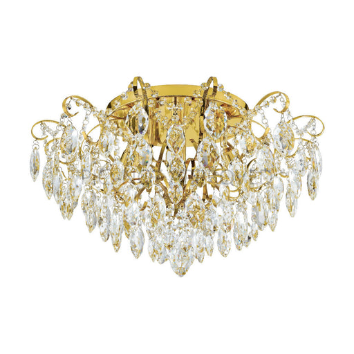 Buy Semi-Flush Mount Lights Australia Fenoullet 6 Light Semi Flush Light Brass - 39602