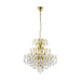 Buy Ceiling Crystals Australia Fenoullet 5 Light Crystal Pendant Brass - 39605
