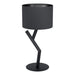 Buy Table Lamps Australia Balnario 1 Light Table Lamp Black Steel - 39888N