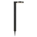 Buy Solar Lights Australia Rica Round Solar Pathway Light With Sensor 12V Black Stainless Steel 3000K - 2118158003