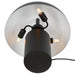 Buy Table Lamps Australia Jacaranda Table Lamp Black Brass - ELKH562BLK