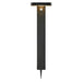 Buy Solar Lights Australia Rica Rectangle Solar Pathway Light With Sensor 12V Black Stainless Steel 3000K - 2118178003