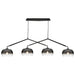 Buy Island Pendant Lights Australia Jordet Island Pendant 4 Lights Black - JORD4P
