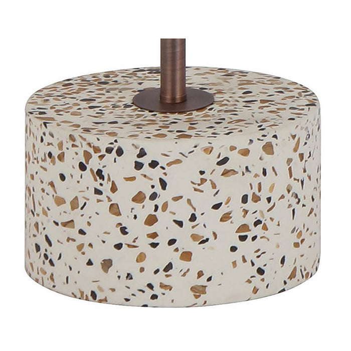 Buy Floor Lamps Australia Ortez Floor Lamp Bronze Terrazzo White Iron - ORTEZ FL-WHTRZBZ