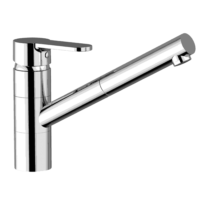 ISA Pull Out Kitchen Mixer Lead Free Chrome - 400710-LF