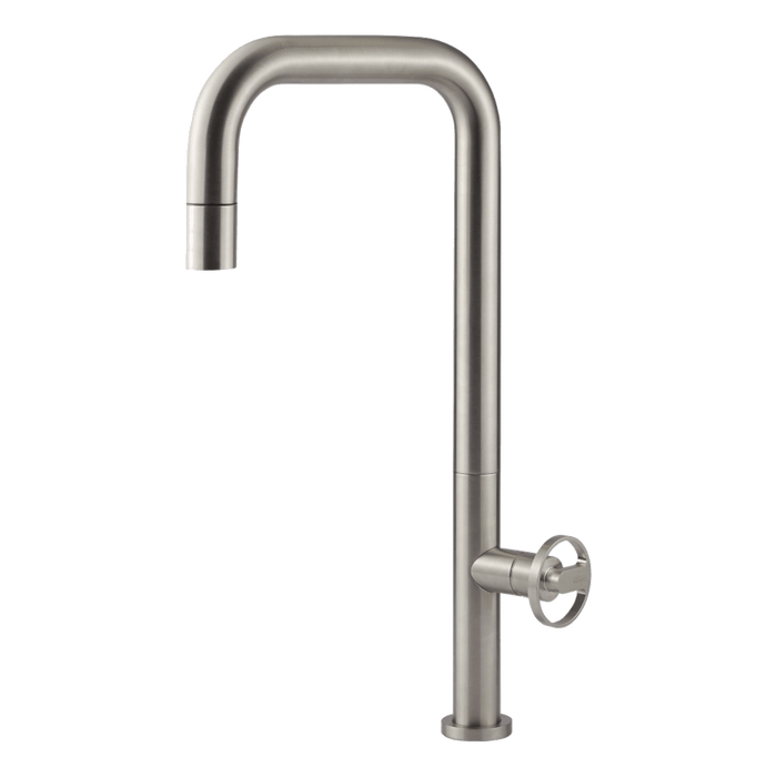 Patio Pull Out Mixer Lead Free Stainless Steel - 400727-LF