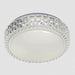 Buy LED Oyster Lights Australia Amelia LED Oyster Light 32W Opaline Metal 3CCT - AMELIA OY40-3C