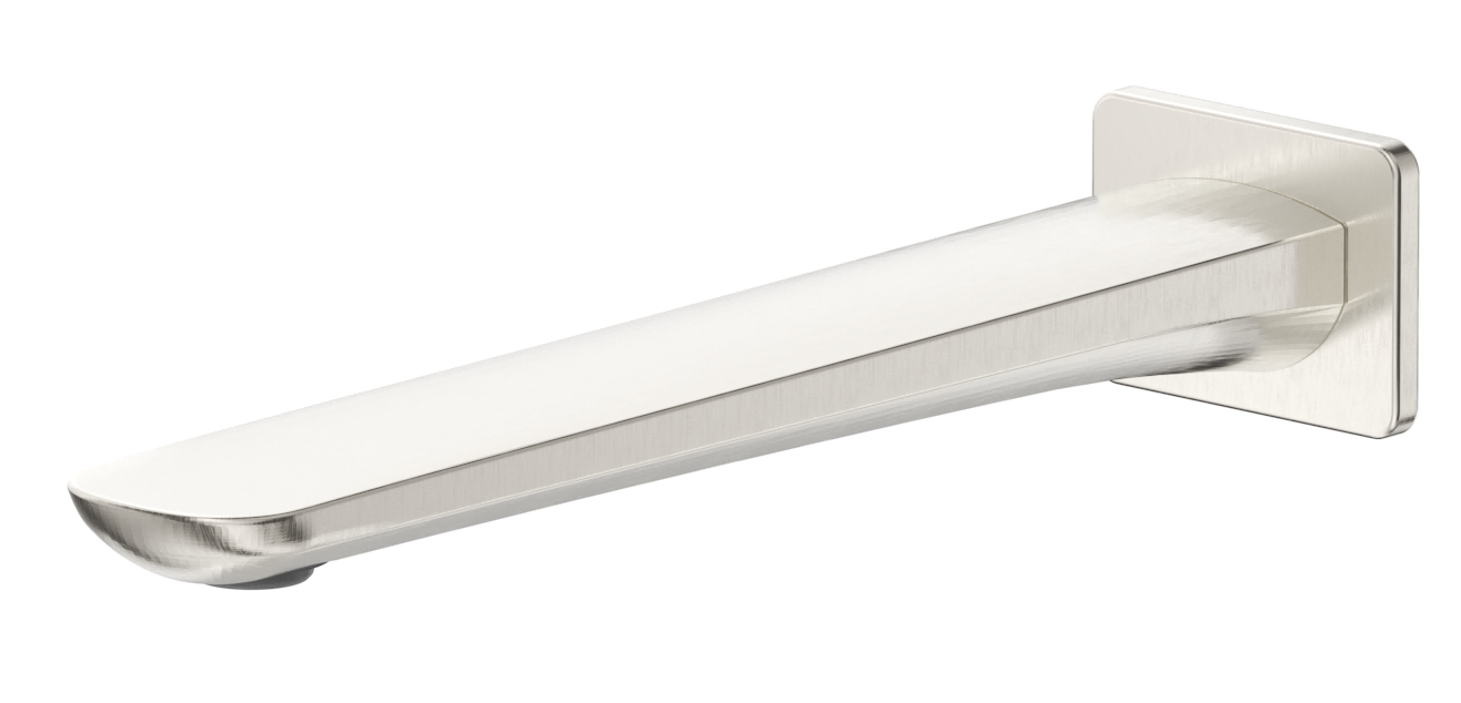 Kaza Bath Spout Brushed Nickel - BTH-K-9-22-BN