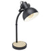 Buy Table Lamps Australia Lubenham 1 Light Table Lamp Black / Brown - 43165N