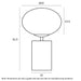 Buy Touch Lamps Australia Notal Touch Lamp White 3000K - NOTAL TL-WHOP
