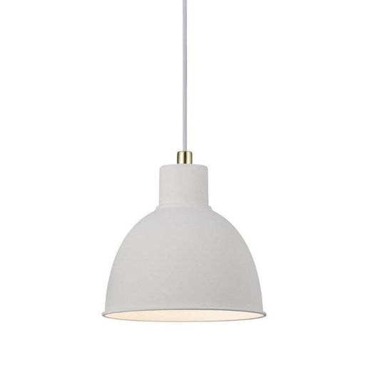 Buy Pendant Lights Australia Pop Rough 1 Light Pendant White- 48733001