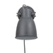 Buy Bedside Reading Lights Australia Adrian 1 Light Wall Light Black - 48801003