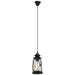 Buy Mini Pendants Australia Bradford 1 Light Pendant Black With Rope - 49213