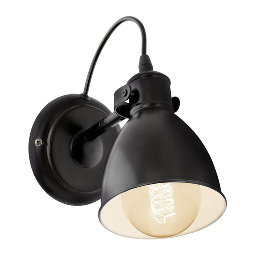 Buy Wall Sconce Australia Priddy 1 Light Wall Light Black & White - 49468