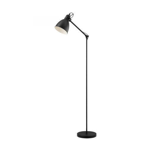 Buy Floor Lamps Australia Priddy 1 Light Floor Lamp Black & White - 49471N