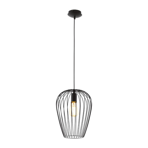Buy Pendant Lights Australia Newtown 1 Light Pendant Black 275mm - 49472