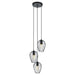 Buy Cluster Pendants Australia Newtown 3 Light Pendant Black - 49479