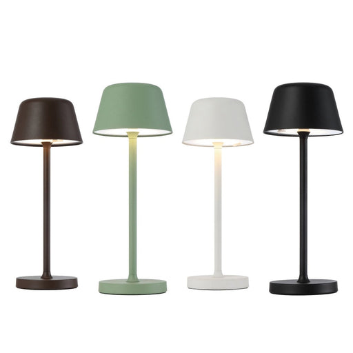 Buy Table Lamps Australia BRIANA Rechargeable Table Lamp Brown 3CCT - BRIANA TL-BRW
