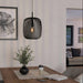 Buy Pendant Lights Australia ROMAZZINA Pendant Light Black Steel - 900494N
