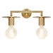 Buy Wall Sconce Australia Inka Wall Sconce 2 Lights Gold - INKA2WGLD