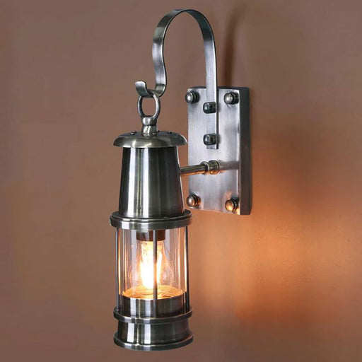 Buy Exterior Wall Lights Australia Liberty Exterior Wall Light Antique Silver Brass - ELPIM51296AS