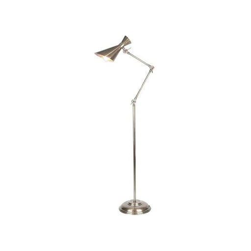 Buy Floor Lamps Australia Grasshopper Floor Lamp Antique Silver Brass - ELPIM52310AS