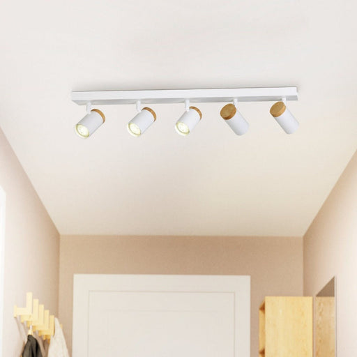 Buy Spotlights Australia CARTAGENA Spot 5 lights White Steel - 206182