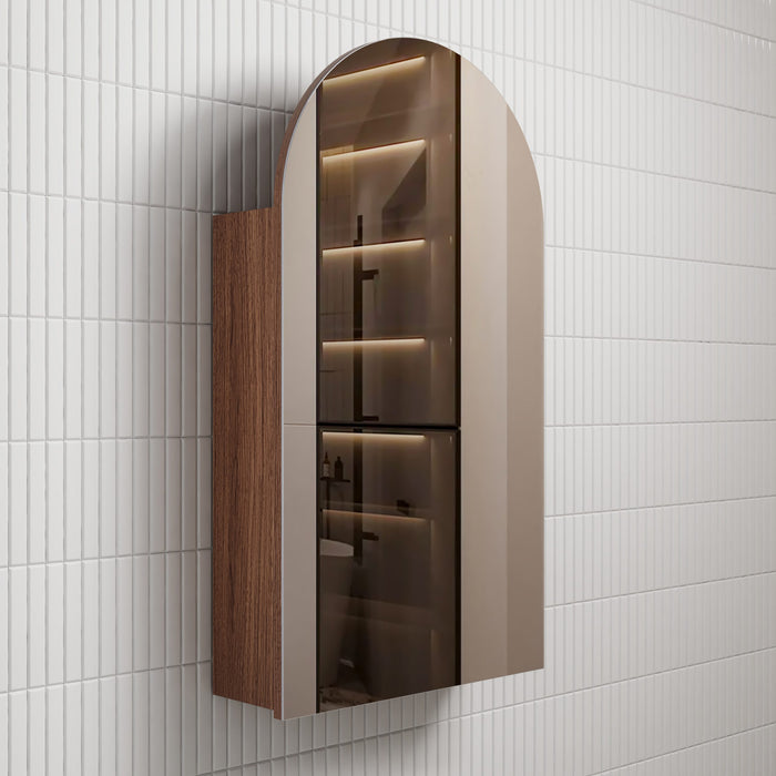 Canterbury Shaving Cabinet Walnut - SCCAN-500-WN