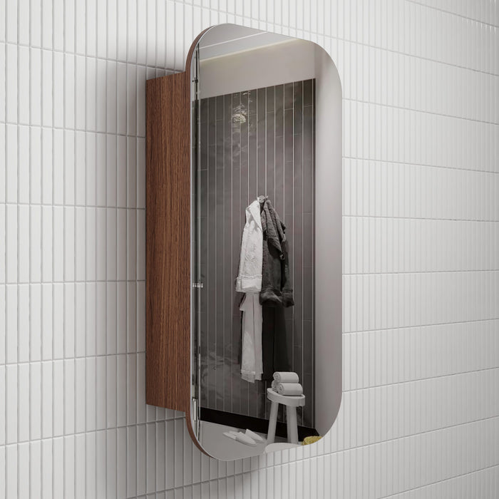 Vienna Shaving Cabinet Walnut - SCVIE-450-WN