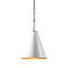 Buy Pendant Lights Australia Monte Pendant Light White Brass - ELPIM51946SAB