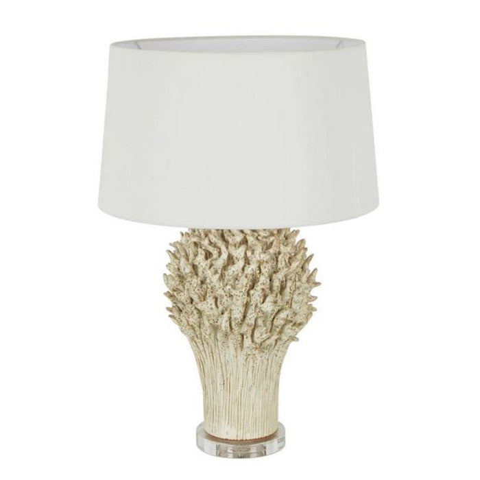 Buy Table Lamps Australia Staghorn Table Lamp White Ceramic - ELTIQ103195W