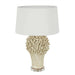 Buy Table Lamps Australia Staghorn Table Lamp White Ceramic - ELTIQ103195W