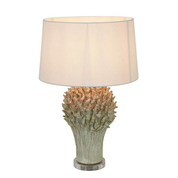 Buy Table Lamps Australia Staghorn Table Lamp White Ceramic - ELTIQ103195W