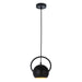 Buy Pendant Lights Australia Bella Pendant Light Matte Black Iron - BELLA2