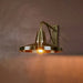 Buy Wall Sconce Australia Trinity Wall Sconce Antique Brass - ELPIM31536AB