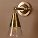 Buy Wall Sconce Australia Otto Wall Sconce Antique Brass Glass - ELPIM31376GLAAB