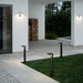 Buy Solar Lights Australia Rica Rectangle Solar Pathway Light With Sensor 12V Black Stainless Steel 3000K - 2118178003