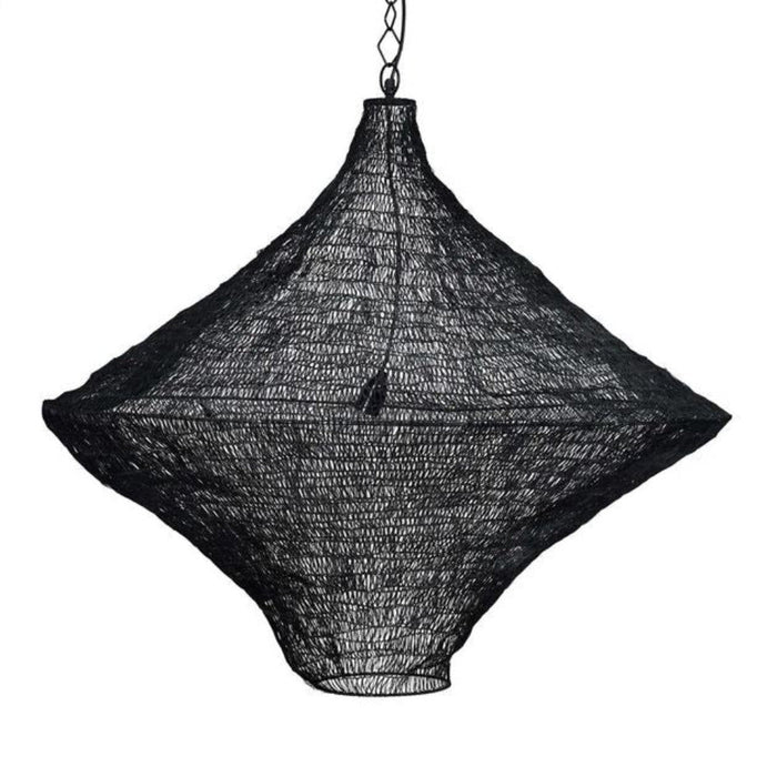 Buy Pendant Lights Australia Metropolitan Pendant Light H850mm Black Aluminium - ELMA15858