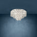 Buy Ceiling Crystals Australia Calmeilles 1 Ceiling Crystal 10 Lights W630mm Chrome Steel - 39624