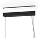 Buy Island Pendant Lights Australia Altagracia LED Island Pendant 4 Lights Steel Black 3000K - 390032
