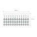 Buy Ceiling Crystals Australia Starlight Ceiling Crystal 4 Lights CTC W600mm Chrome 5000K - 35032