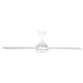 Buy DC Ceiling Fans With Light Australia Stradbroke DC Ceiling Fan 52" With LED Light Matt White - 20491701