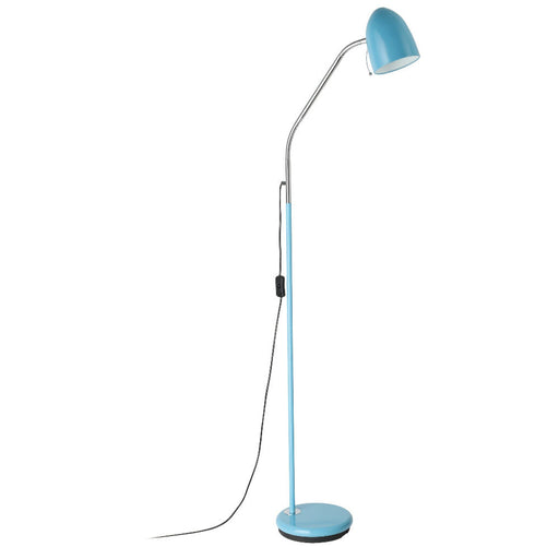 Buy Floor Lamps Australia Lara Floor Lamp 1 Light Light Blue Steel - 205576N