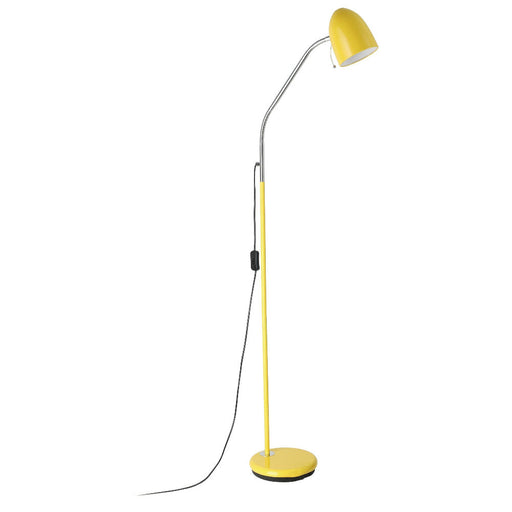 Buy Floor Lamps Australia Lara Floor Lamp 1 Light Yellow Steel - 205577N