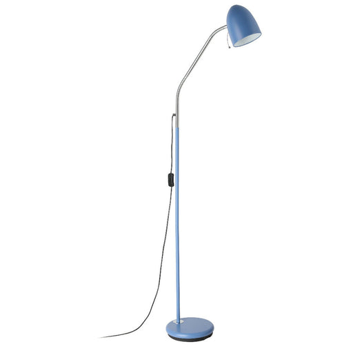 Buy Floor Lamps Australia Lara Floor Lamp 1 Light Pastel Light Blue Steel - 205578N