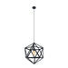 Buy Pendant Lights Australia Embleton Pendant Light W460mm Black Steel - 49762N