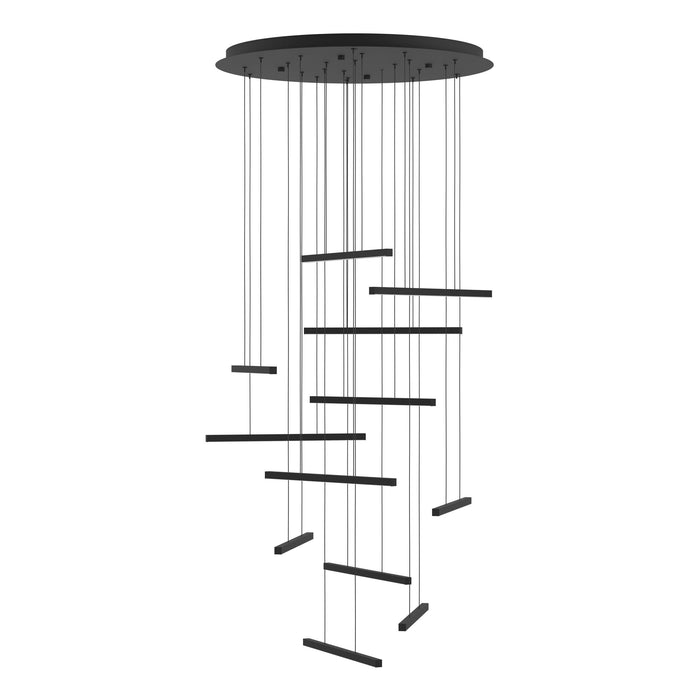 Lindoza 780mm Pendant Light Black & White - 390351