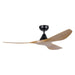 Buy DC Ceiling Fans Australia Surf DC Ceiling Fan 52" Black Burmese Teak ABS Blade - 20549817