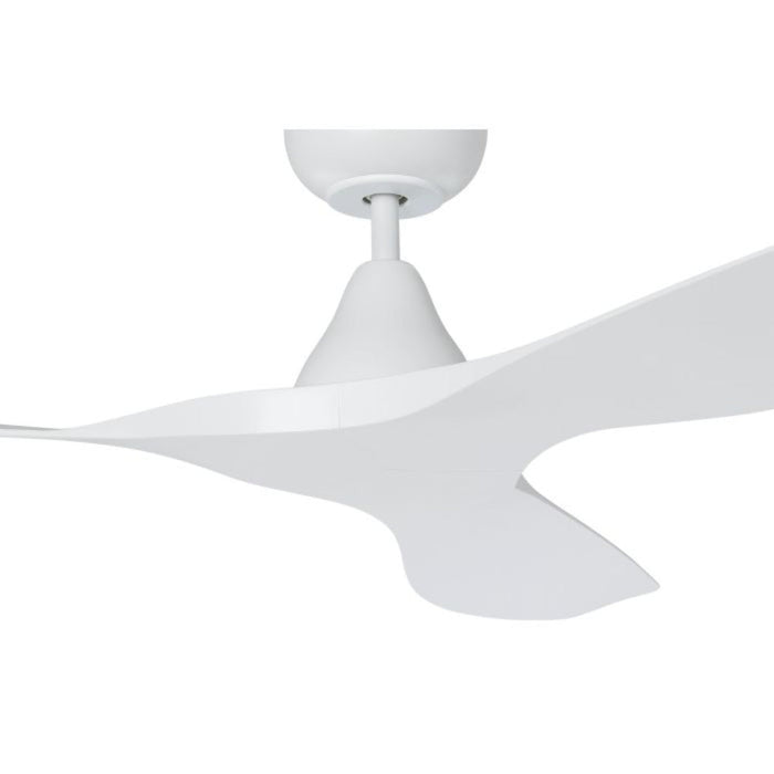 Buy DC Ceiling Fans Australia Surf DC Ceiling Fan 52" ABS Matt White - 20549801