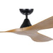 Buy DC Ceiling Fans Australia Surf DC Ceiling Fan 52" Black Burmese Teak ABS Blade - 20549817